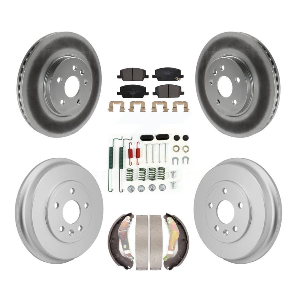 Transit Auto - KGT-103584 - Front and Rear Disc Brake Kits