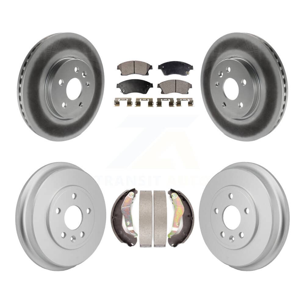 Transit Auto - KGT-103592 - Front and Rear Disc Brake Kits