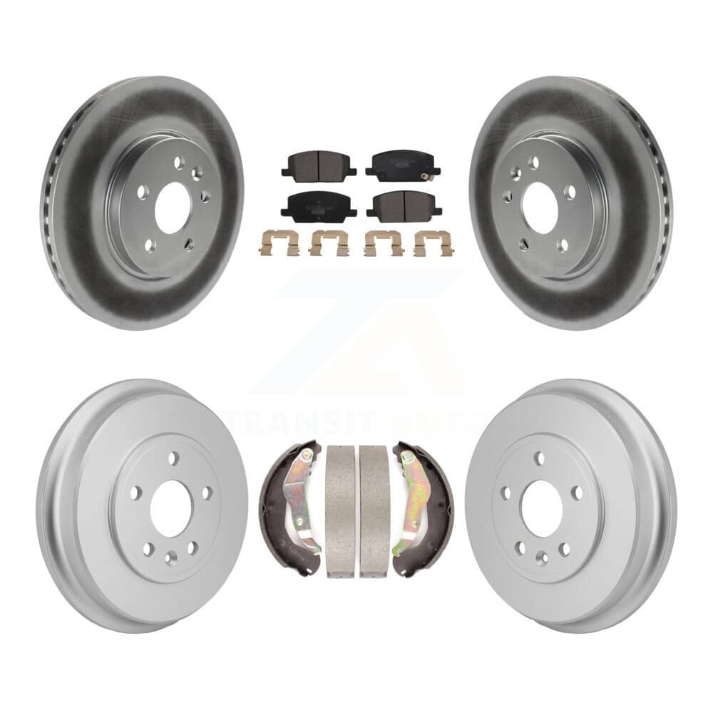 Transit Auto - KGT-103595 - Front and Rear Disc Brake Kits