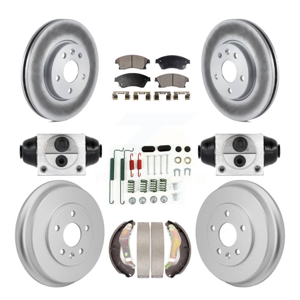 Transit Auto - KGT-103608 - Front and Rear Disc Brake Kits
