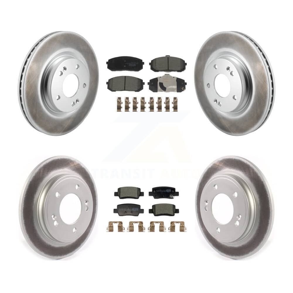 Transit Auto - KGT-104365 - Front and Rear Disc Brake Kits