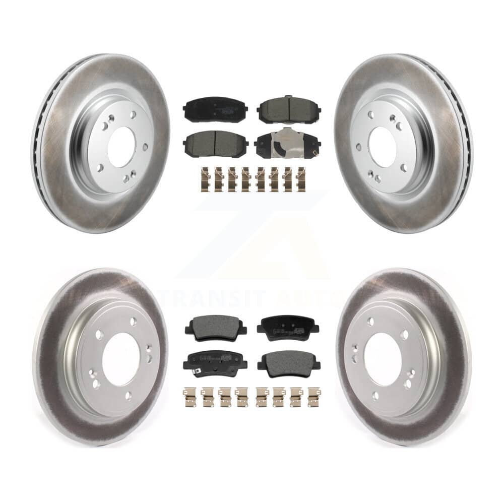 Transit Auto - KGT-104366 - Front and Rear Disc Brake Kits