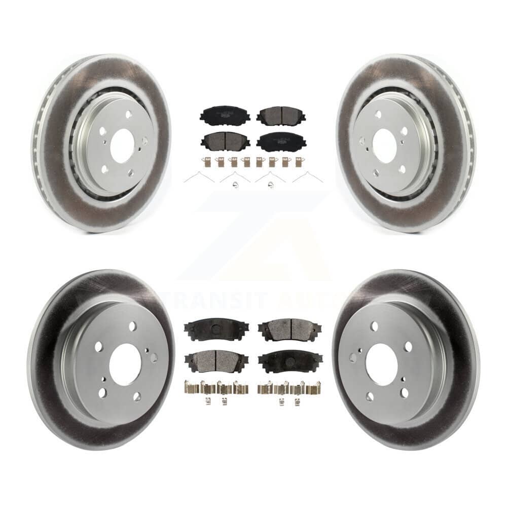 Transit Auto - KGT-104378 - Front and Rear Disc Brake Kits