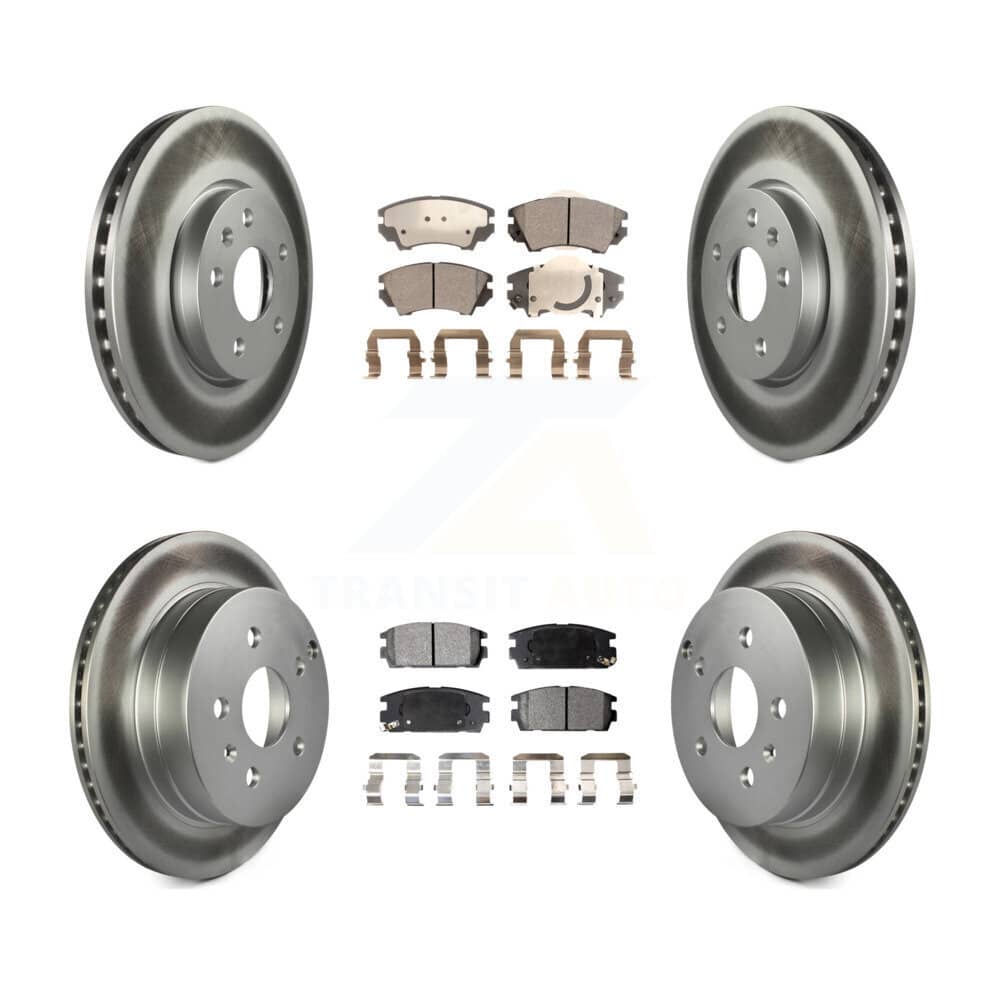 Transit Auto - KGT-104388 - Front and Rear Disc Brake Kits
