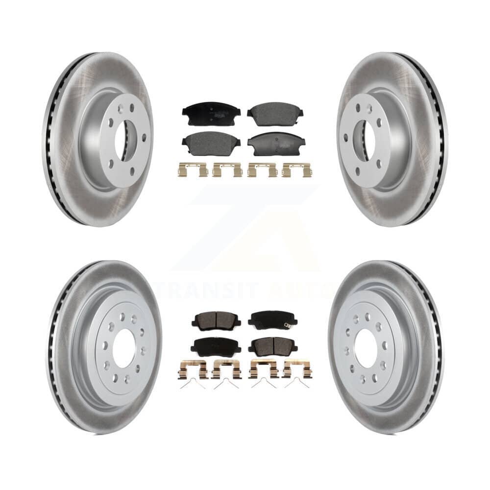 Transit Auto - KGT-104399 - Front and Rear Disc Brake Kits