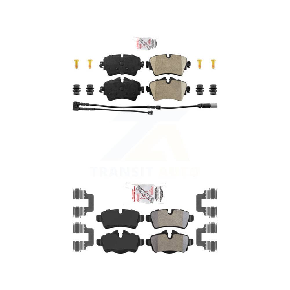 AmeriBRAKES - KNF-100682 - Front and Rear Disc Brake Pad Kits