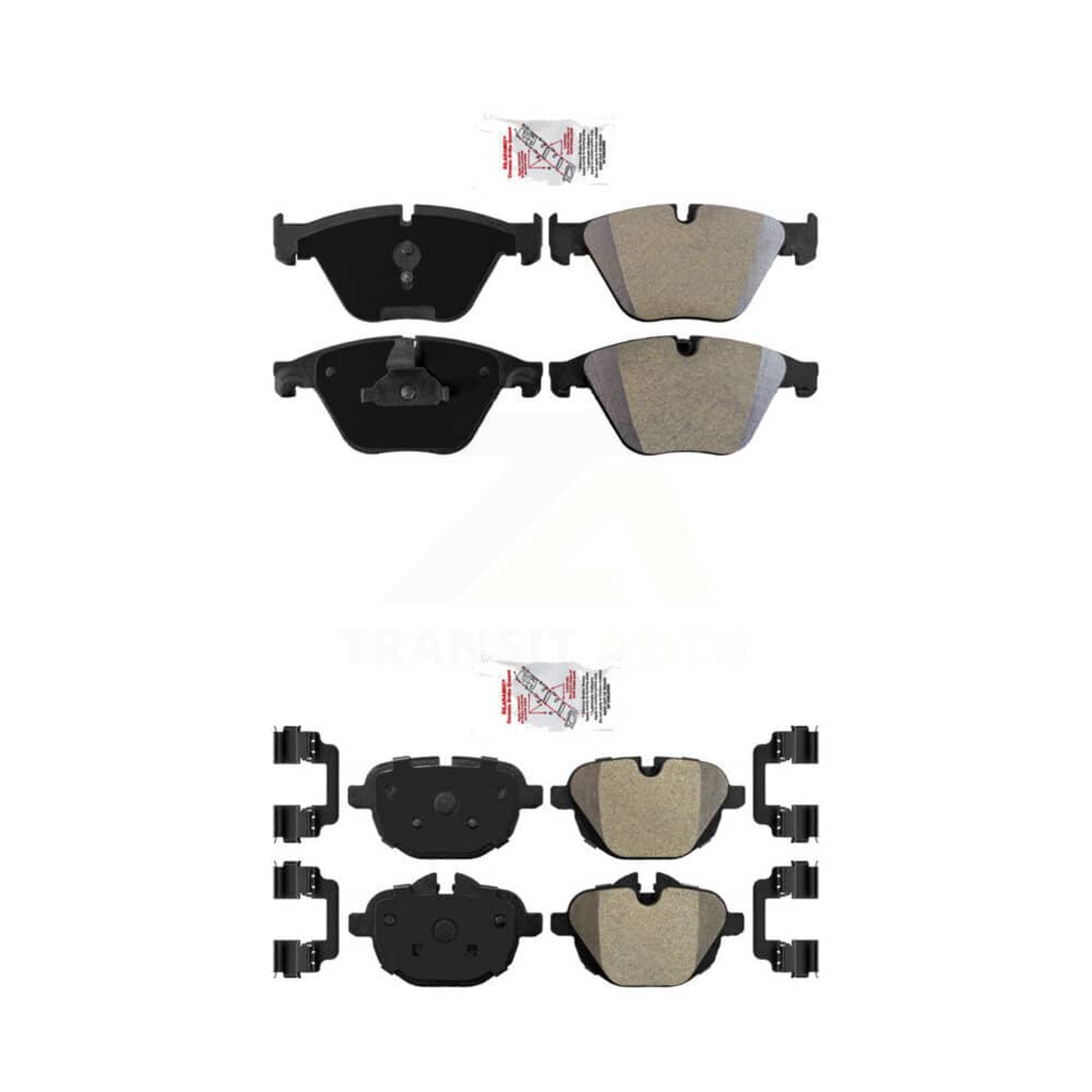 AmeriBRAKES - KNF-100747 - Front and Rear Disc Brake Pad Kits