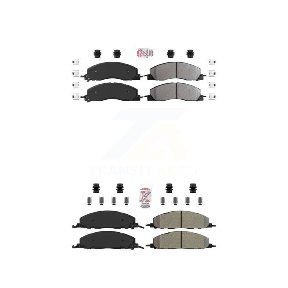 AmeriBRAKES - KNF-100948 - Front and Rear Disc Brake Pad Kits