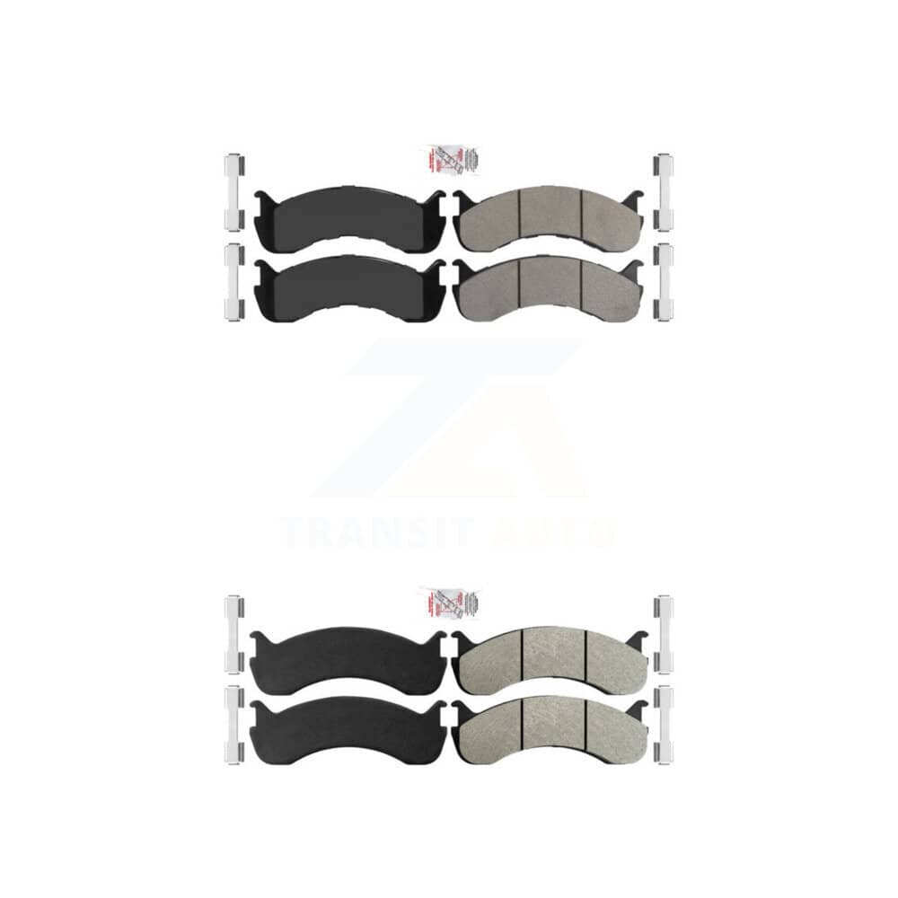 AmeriBRAKES - KNF-101352 - Front and Rear Disc Brake Pad Kits