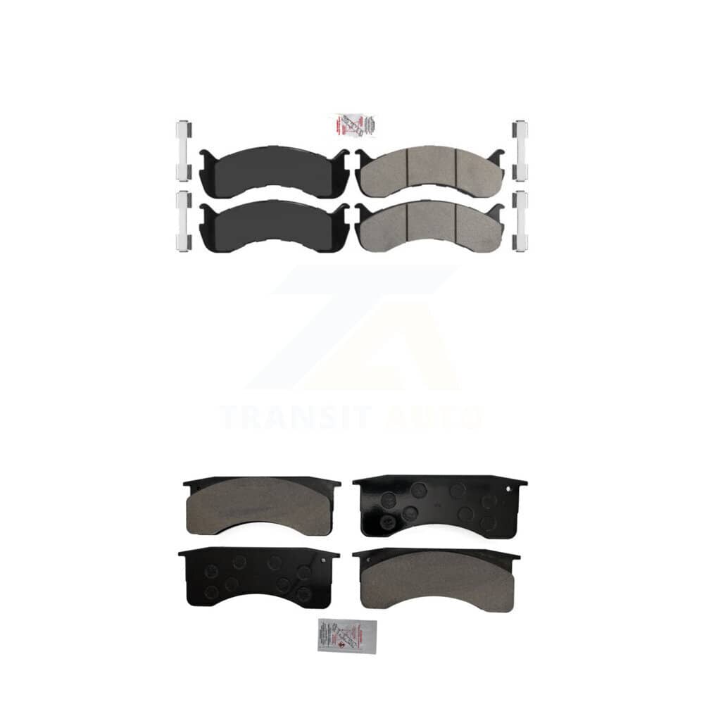 AmeriBRAKES - KNF-101575 - Front and Rear Disc Brake Pad Kits