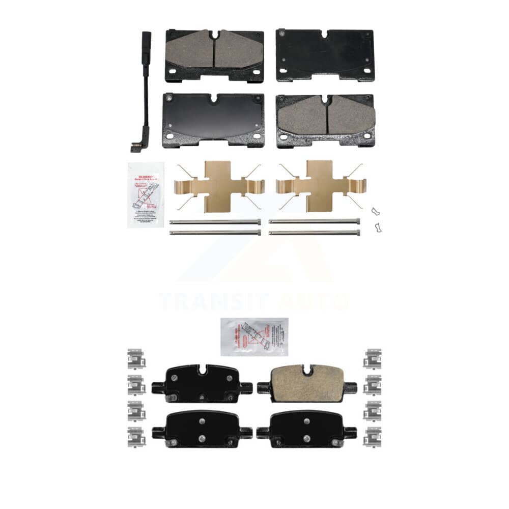 AmeriBRAKES - KNF-101953 - Front and Rear Disc Brake Pad Kits