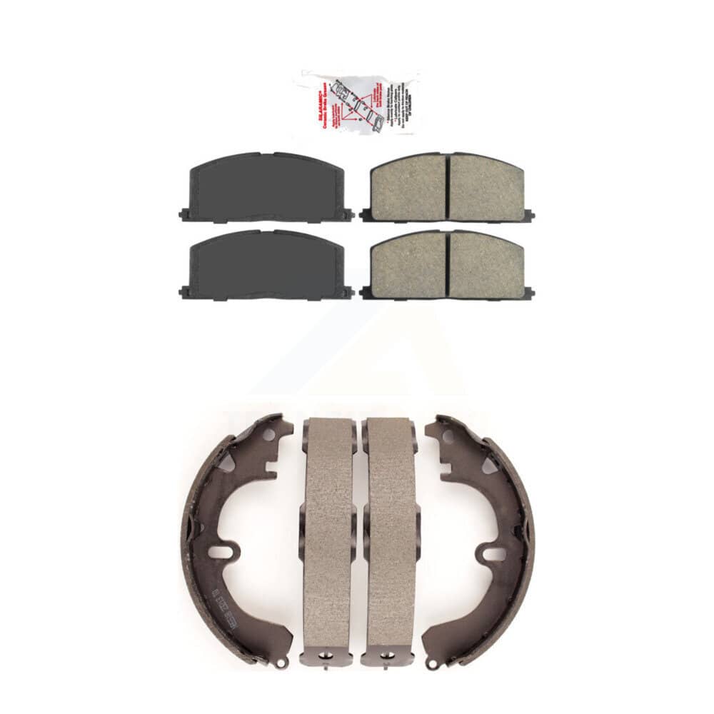 Transit Auto - KNN-100003 - Front and Rear Disc Brake Pad Kits