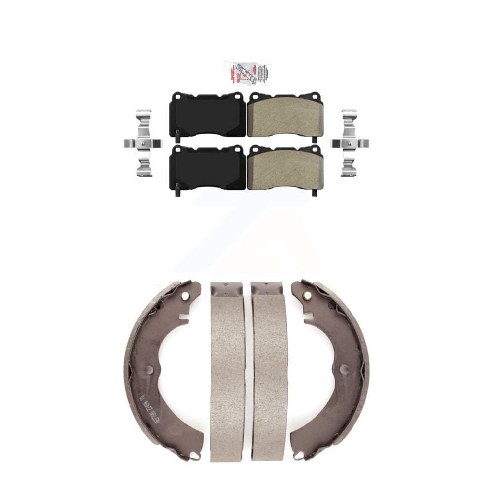 Transit Auto - KNN-100018 - Front and Rear Disc Brake Pad Kits