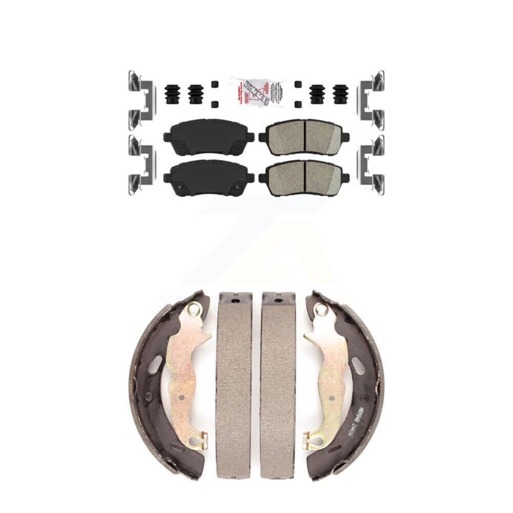 Transit Auto - KNN-100025 - Front and Rear Disc Brake Pad Kits