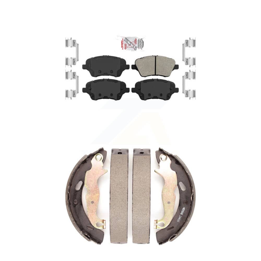Transit Auto - KNN-100026 - Front and Rear Disc Brake Pad Kits