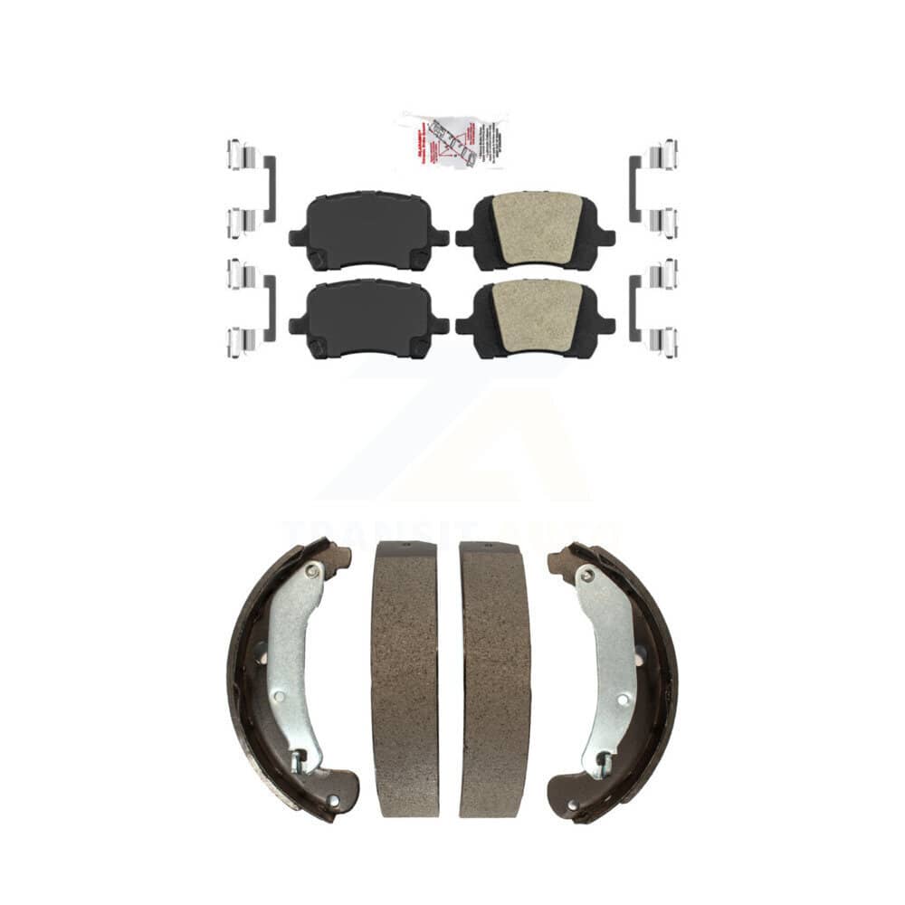 Transit Auto - KNN-100031 - Front and Rear Disc Brake Pad Kits