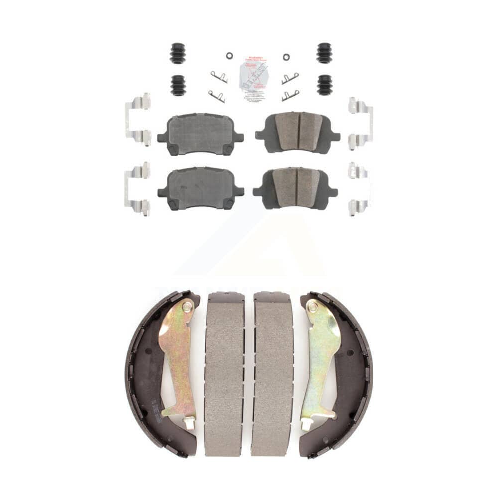 Transit Auto - KNN-100034 - Front and Rear Disc Brake Pad Kits