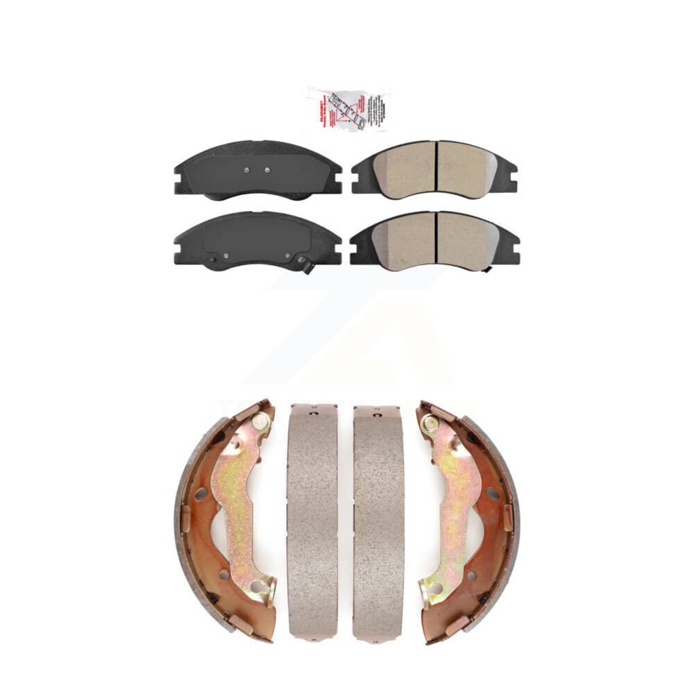 Transit Auto - KNN-100054 - Front and Rear Disc Brake Pad Kits