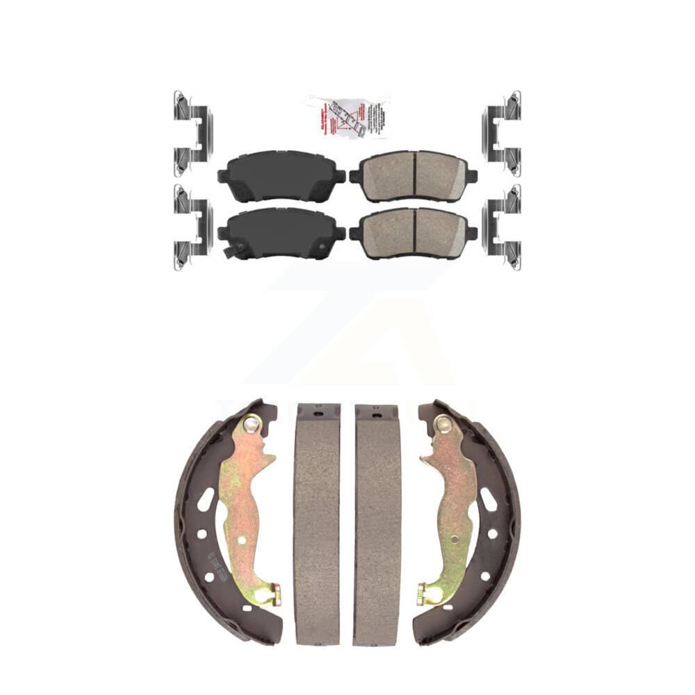 Transit Auto - KNN-100057 - Front and Rear Disc Brake Pad Kits