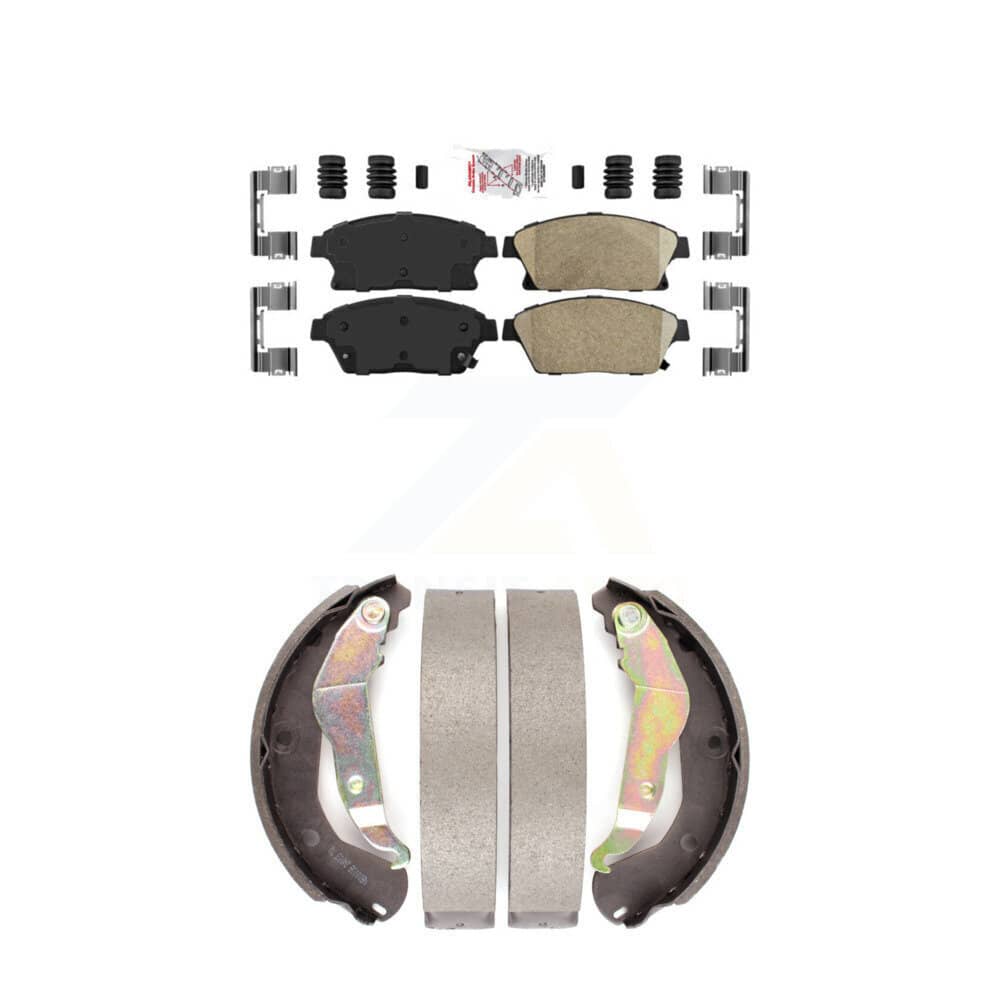 Transit Auto - KNN-100061 - Front and Rear Disc Brake Pad Kits