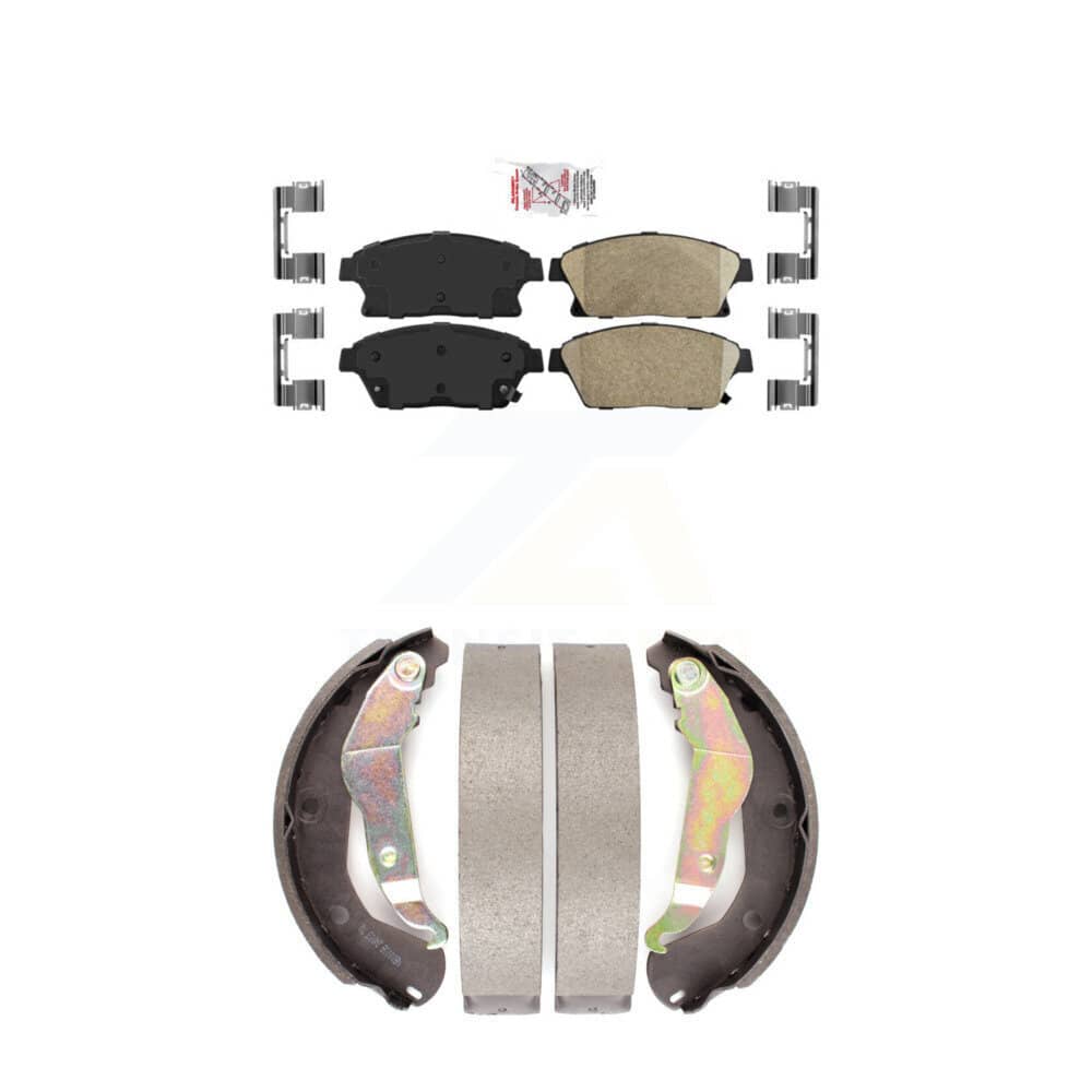 Transit Auto - KNN-100062 - Front and Rear Disc Brake Pad Kits