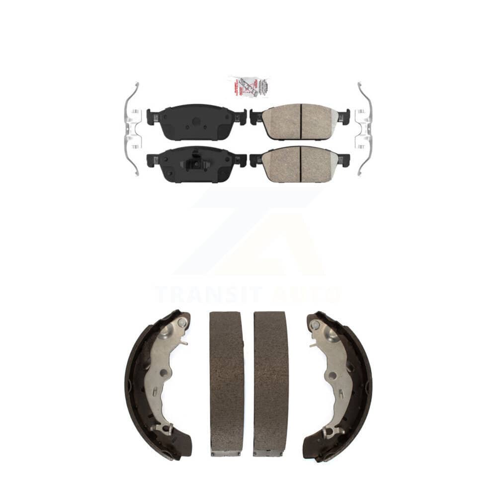 Transit Auto - KNN-100067 - Front and Rear Disc Brake Pad Kits