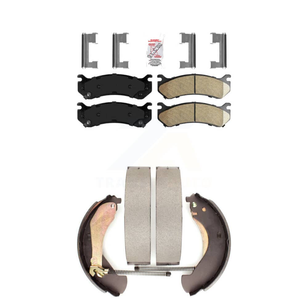 Transit Auto - KNN-100082 - Front and Rear Disc Brake Pad Kits