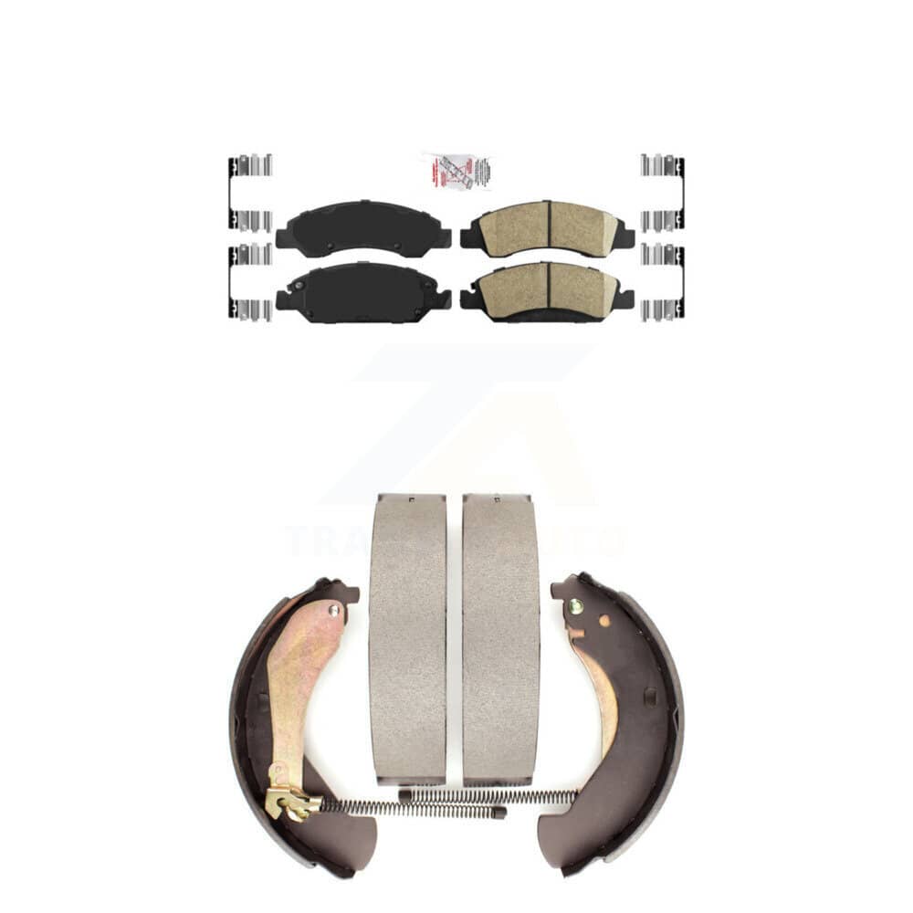 Transit Auto - KNN-100084 - Front and Rear Disc Brake Pad Kits