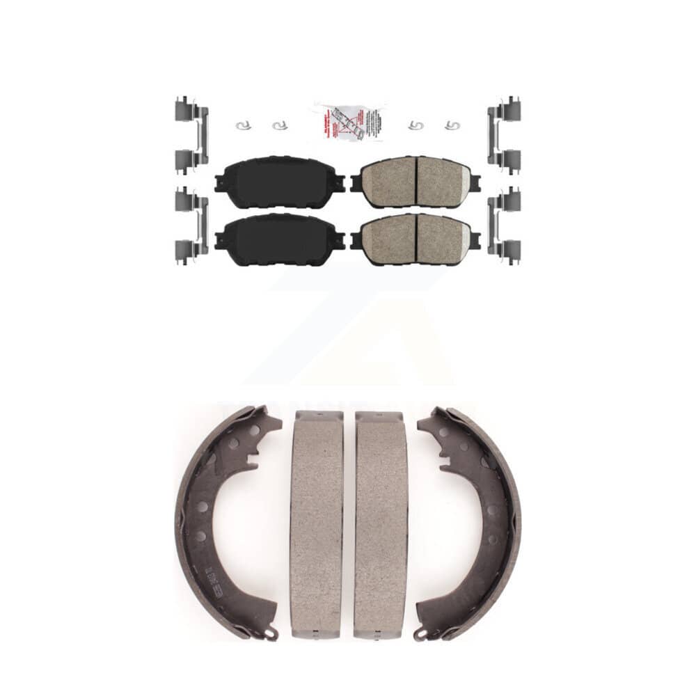 Transit Auto - KNN-100092 - Front and Rear Disc Brake Pad Kits