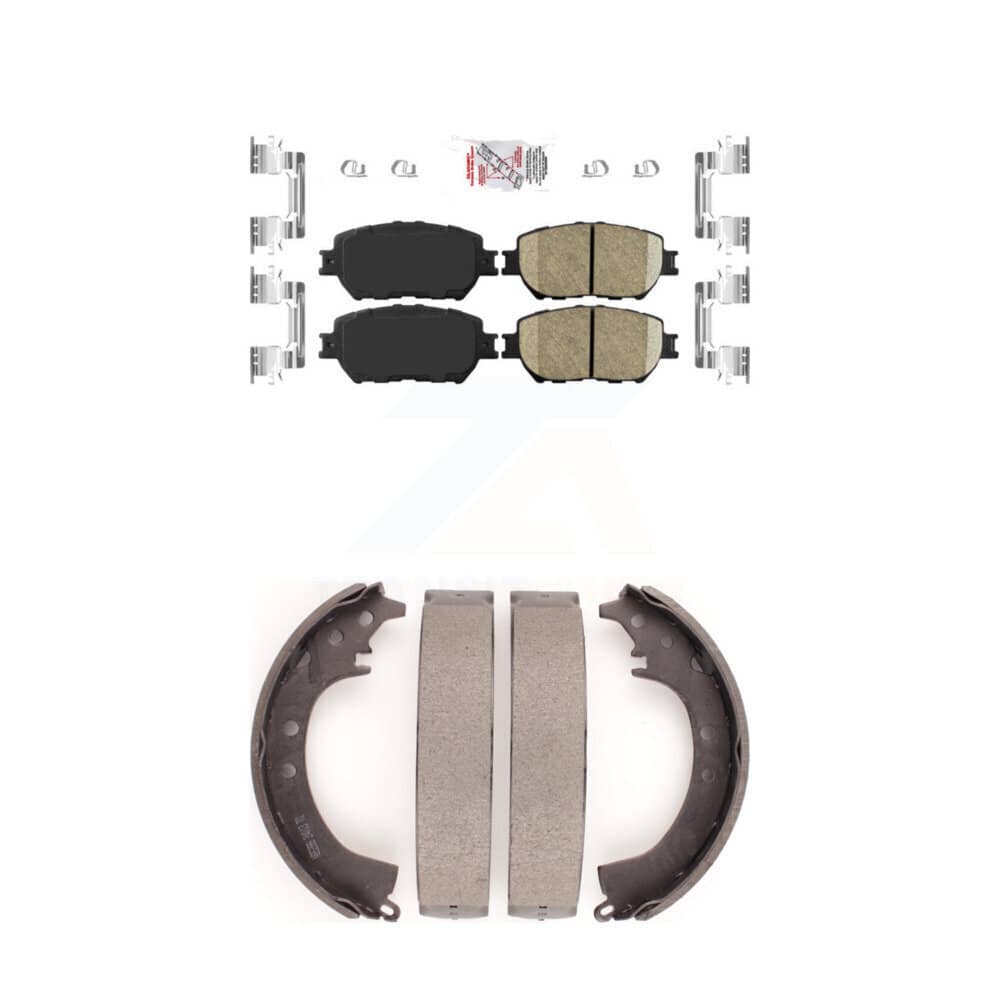 Transit Auto - KNN-100094 - Front and Rear Disc Brake Pad Kits