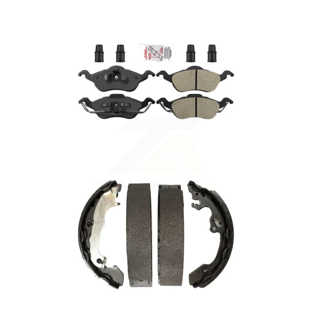 Transit Auto - KNN-100102 - Front and Rear Disc Brake Pad Kits