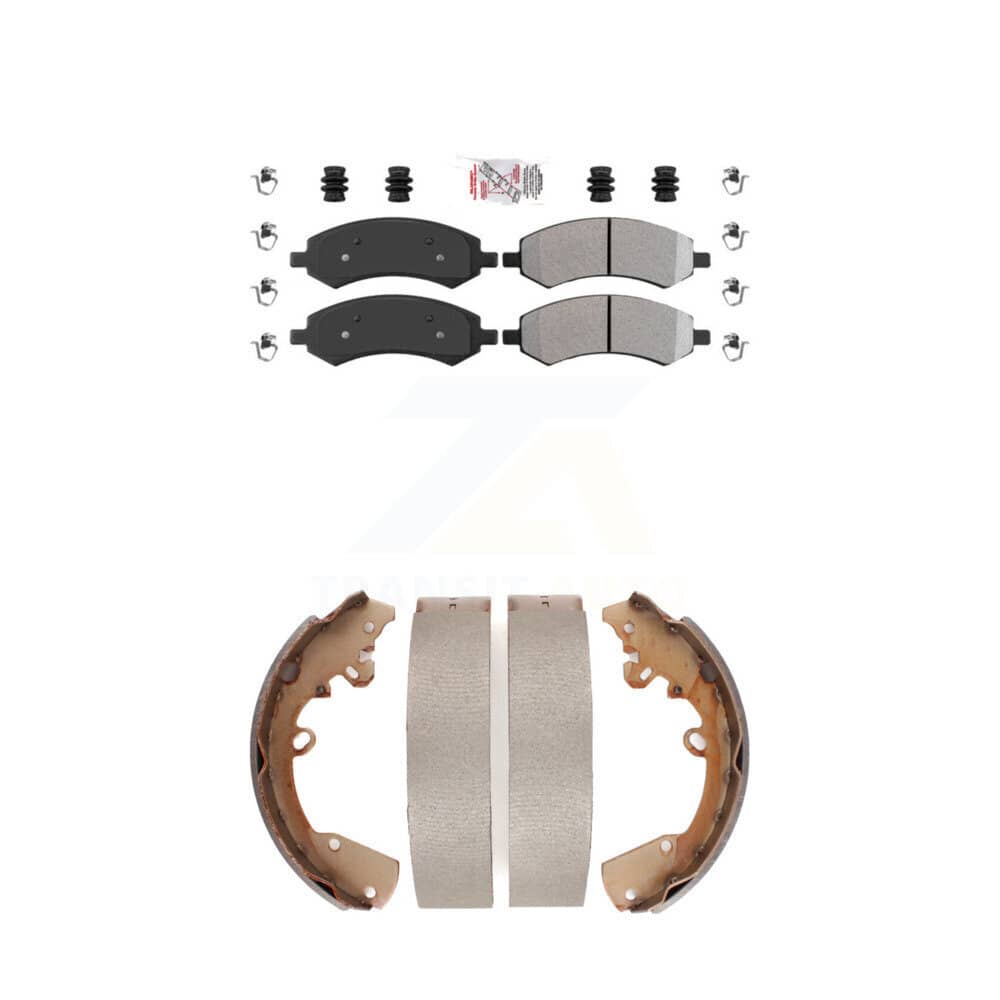Transit Auto - KNN-100124 - Front and Rear Disc Brake Pad Kits
