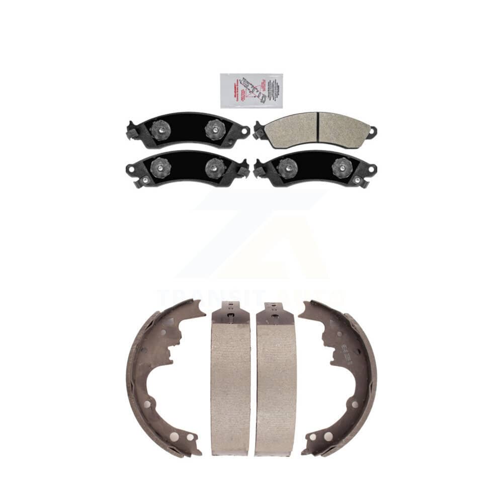 Transit Auto - KNN-100149 - Front and Rear Disc Brake Pad Kits
