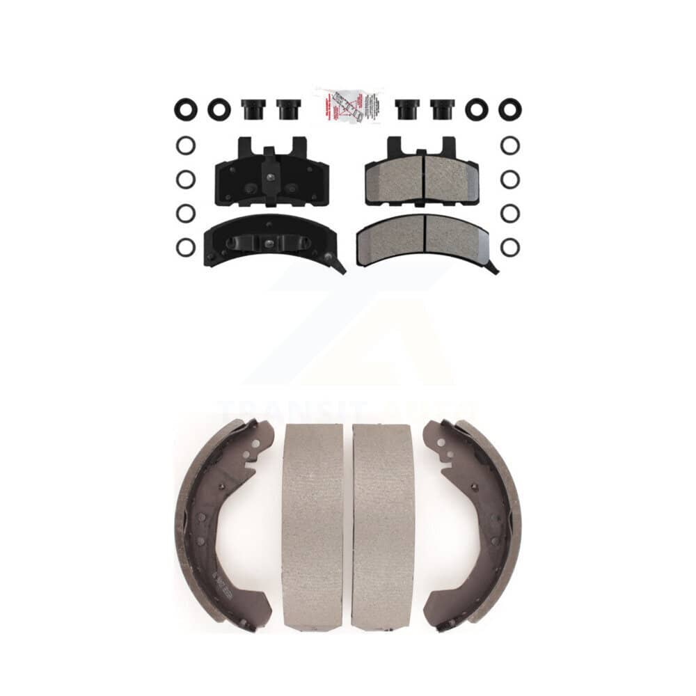 Transit Auto - KNN-100179 - Front and Rear Disc Brake Pad Kits