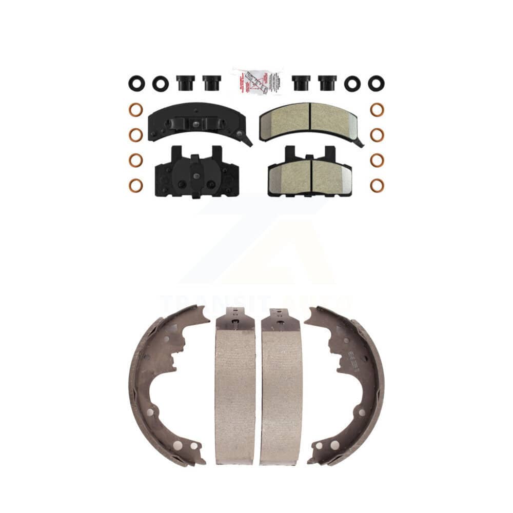 Transit Auto - KNN-100181 - Front and Rear Disc Brake Pad Kits
