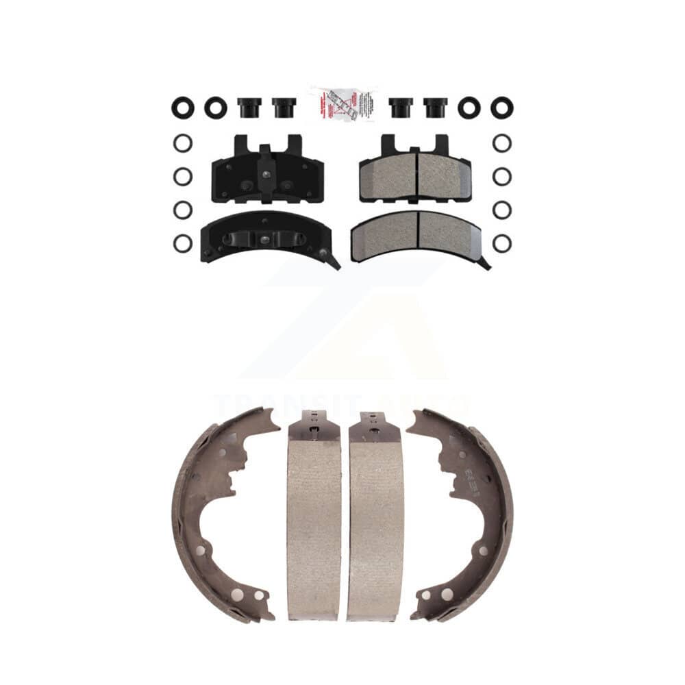 Transit Auto - KNN-100183 - Front and Rear Disc Brake Pad Kits