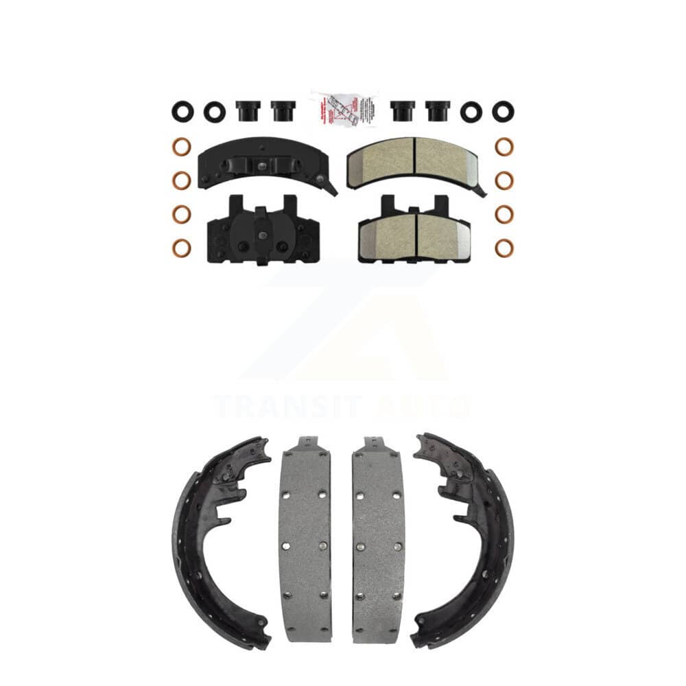Transit Auto - KNN-100188 - Front and Rear Disc Brake Pad Kits