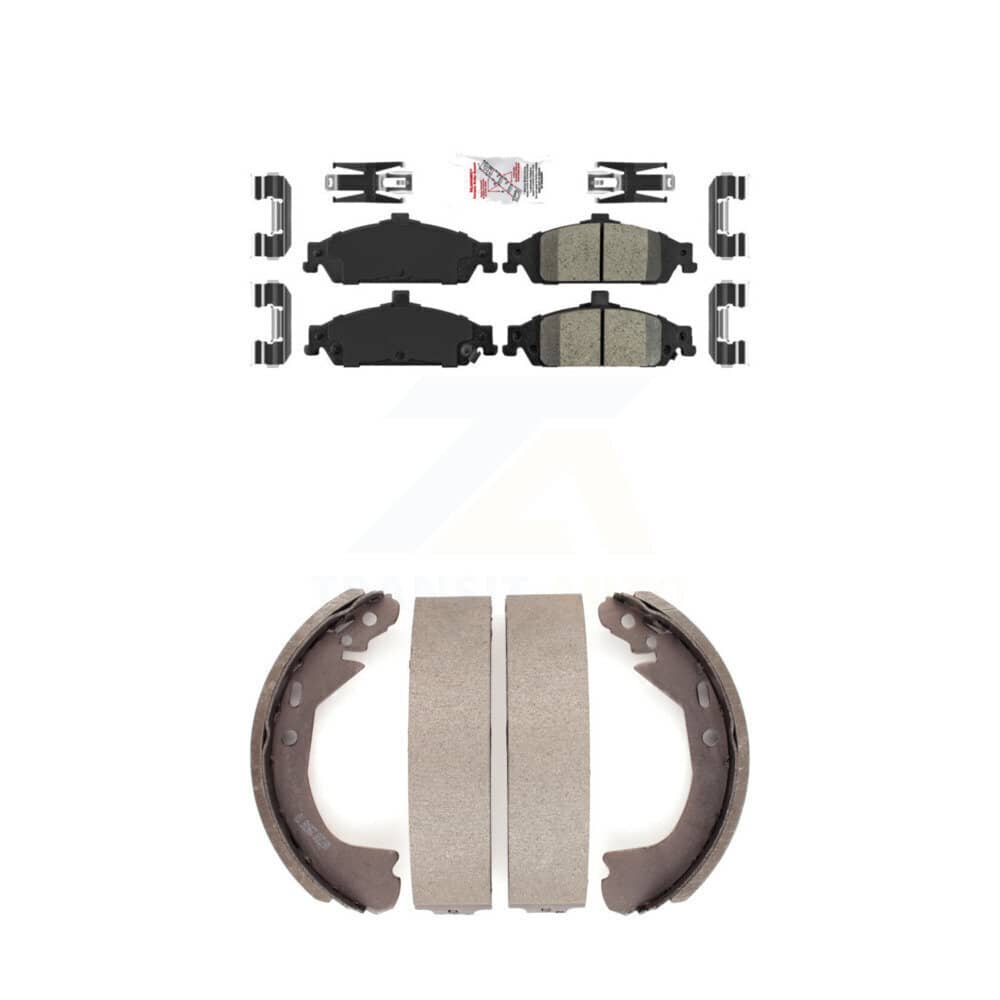 Transit Auto - KNN-100247 - Front and Rear Disc Brake Pad Kits