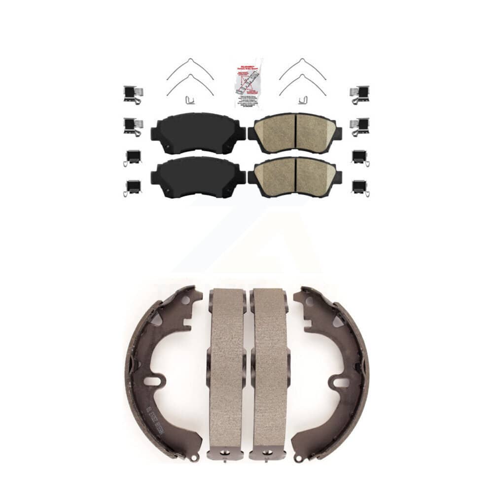 Transit Auto - KNN-100271 - Front and Rear Disc Brake Pad Kits