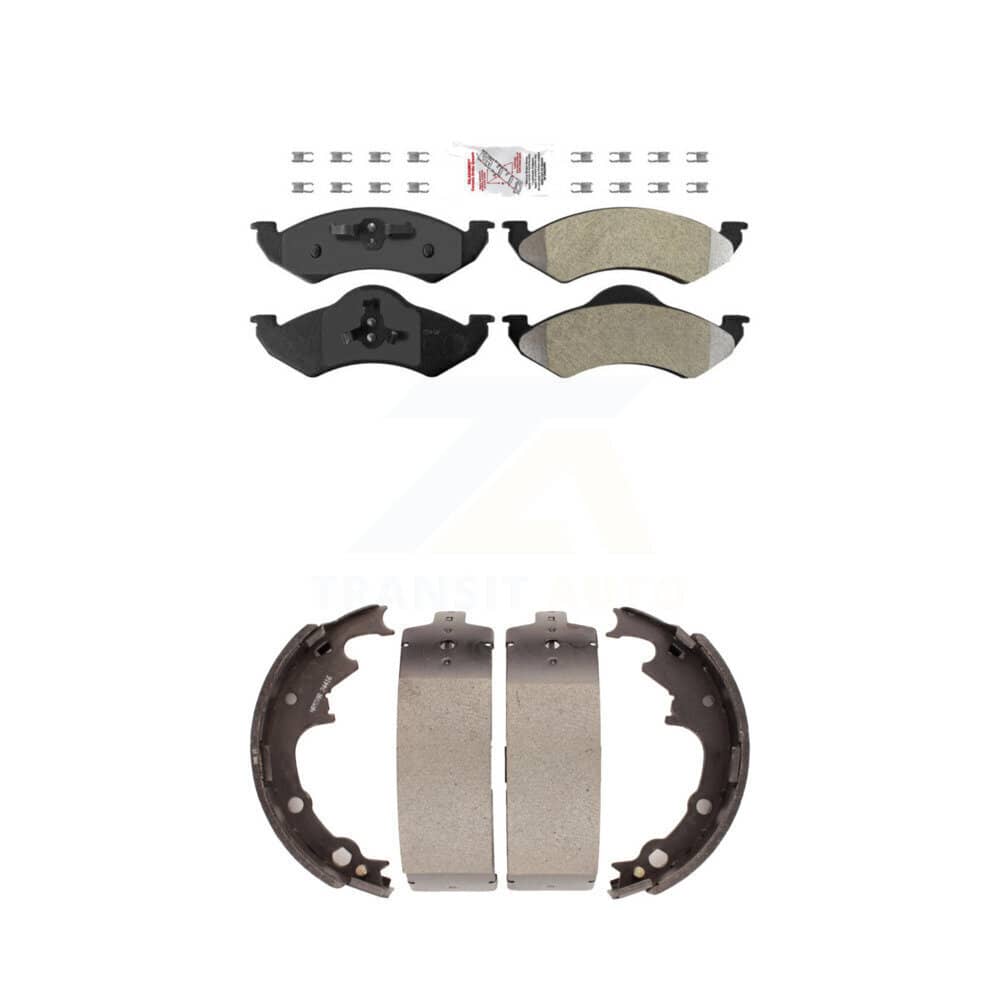 Transit Auto - KNN-100286 - Front and Rear Disc Brake Pad Kits