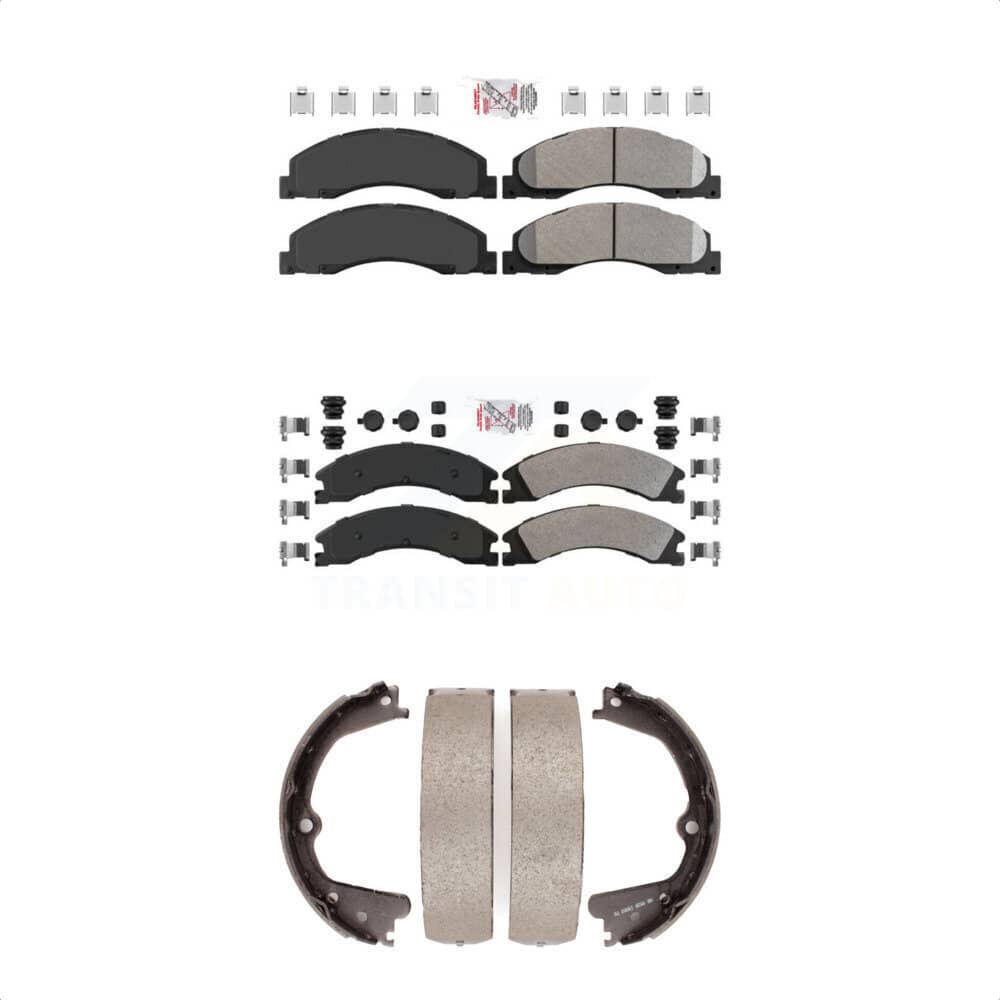 Transit Auto - KNN-100331 - Front and Rear Disc Brake Pad Kits