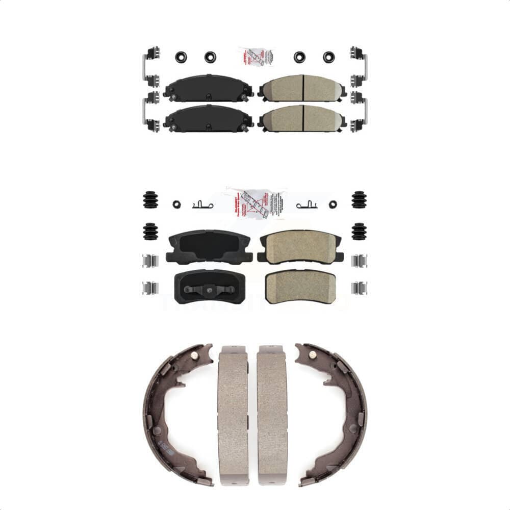 Transit Auto - KNN-100461 - Front and Rear Disc Brake Pad Kits