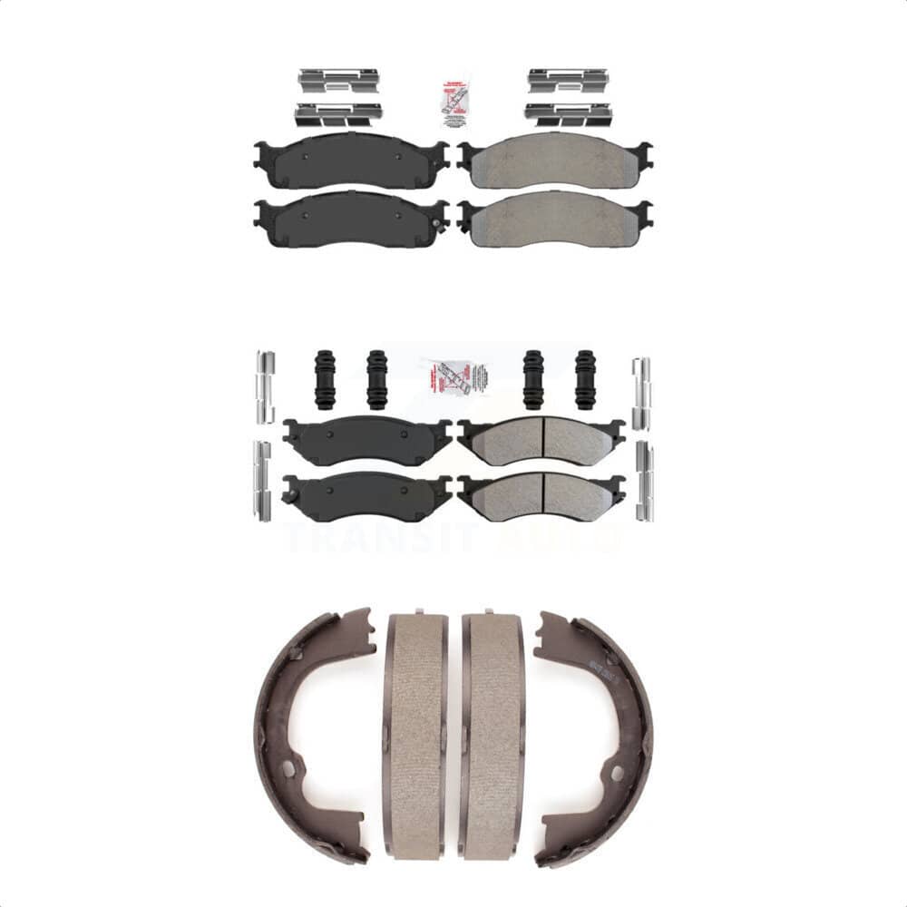 Transit Auto - KNN-100542 - Front and Rear Disc Brake Pad Kits