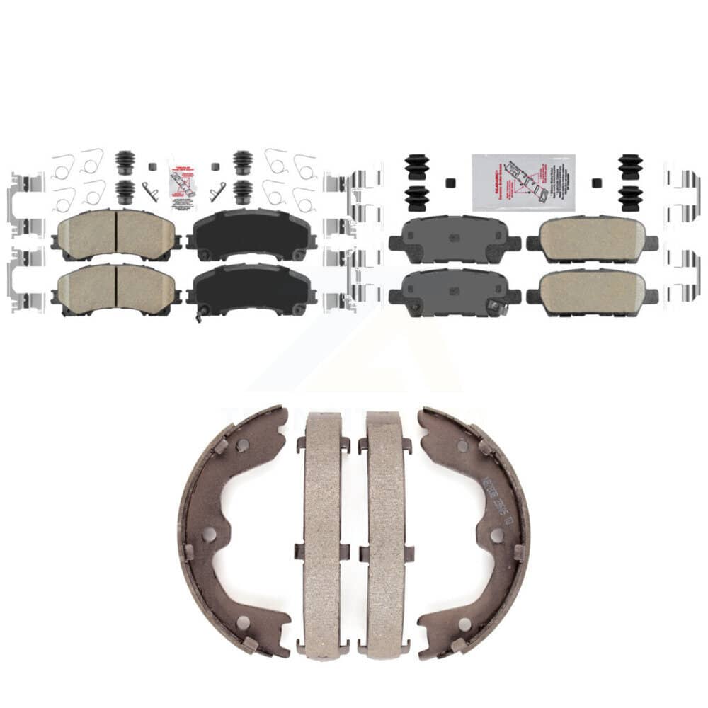 Transit Auto - KNN-100595 - Front and Rear Disc Brake Pad Kits