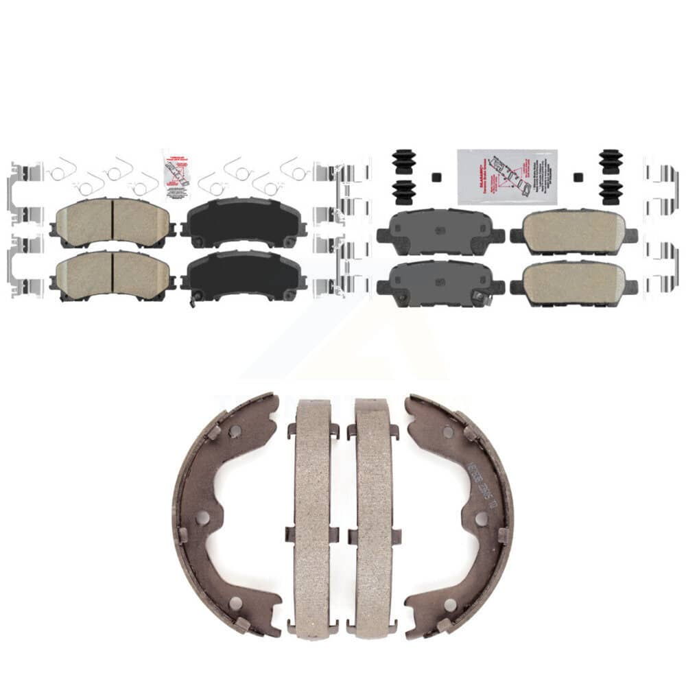 Transit Auto - KNN-100596 - Front and Rear Disc Brake Pad Kits