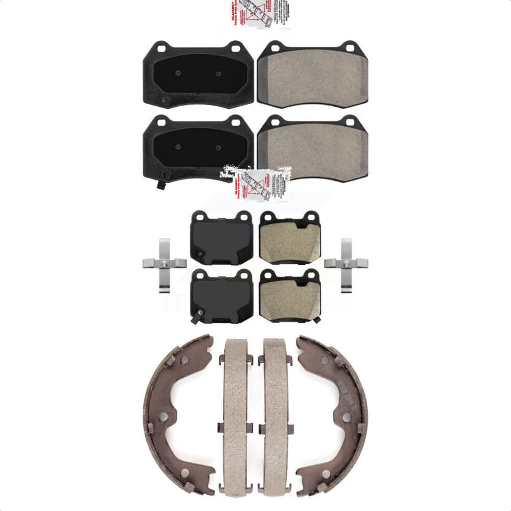Transit Auto - KNN-100603 - Front and Rear Disc Brake Pad Kits