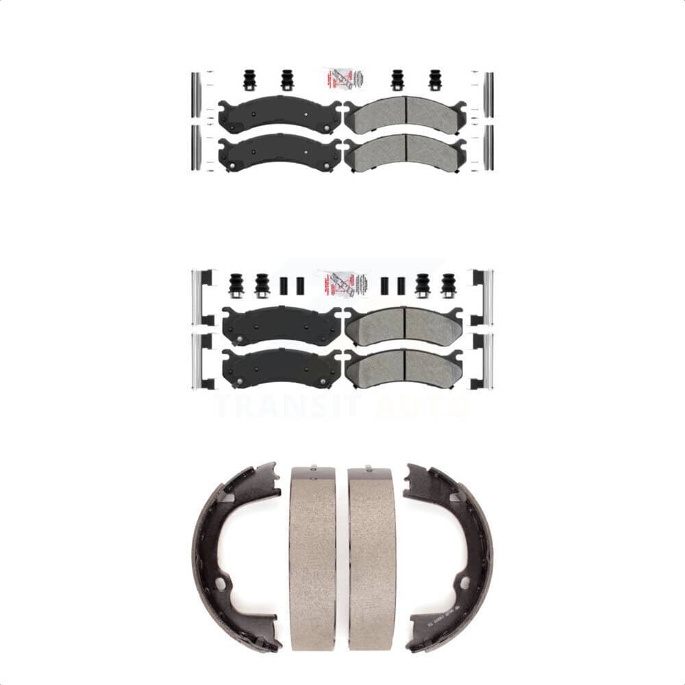 Transit Auto - KNN-100629 - Front and Rear Disc Brake Pad Kits