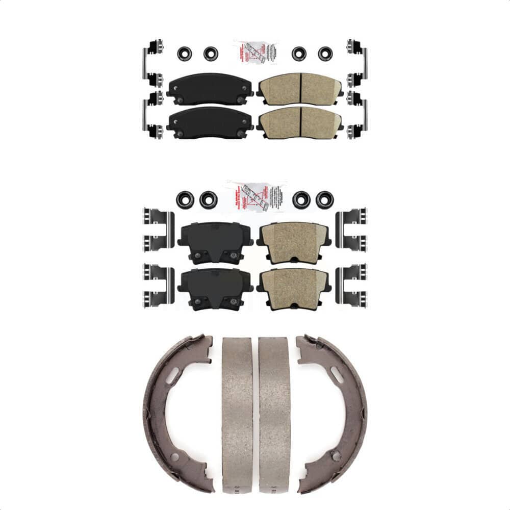 Transit Auto - KNN-100695 - Front and Rear Disc Brake Pad Kits