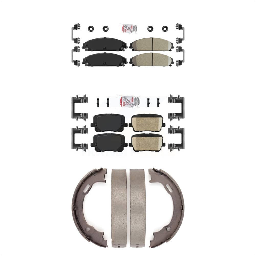 Transit Auto - KNN-100706 - Front and Rear Disc Brake Pad Kits