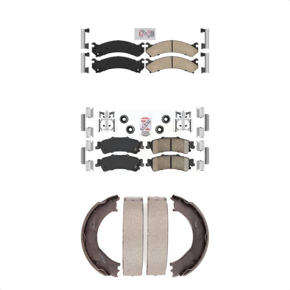 Transit Auto - KNN-100924 - Front and Rear Disc Brake Pad Kits